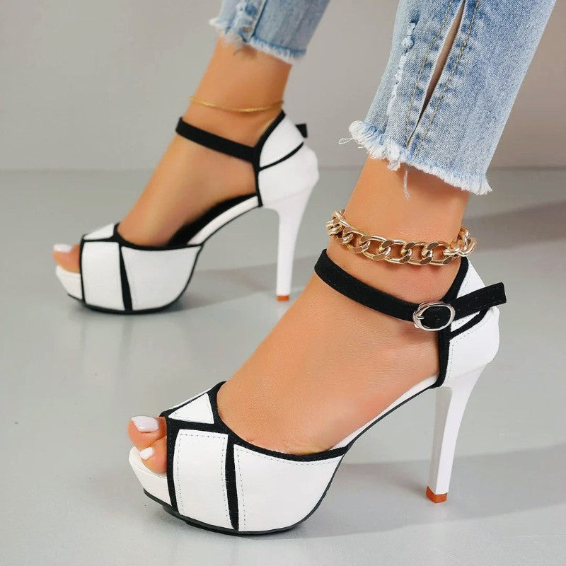 Alice - Women’s Ankle Strap Stiletto Heels