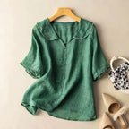 Allison - Women’s Everyday Comfort Button Blouse