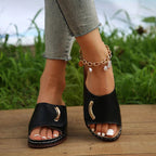 Amelia - Comfort Open Toe Wedge Sandals