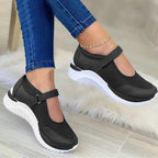Avery - Women's Mary Jane Style Mesh Sneakers