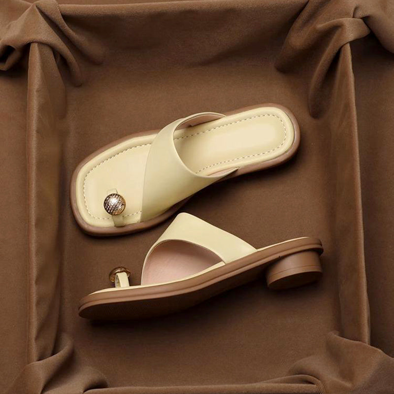 Beatrice - Casual Toe Loop Sandals