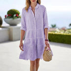 Bella - Women’s Breezy Striped Day Dress