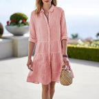 Bella - Women’s Breezy Striped Day Dress