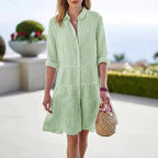 Bella - Women’s Breezy Striped Day Dress