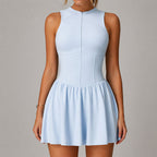 Bridget - Women’s Sleeveless Zip-Front Active Dress