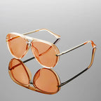 Carmen - Women’s Aviator Sunglasses with Tinted Lenses