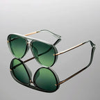 Carmen - Women’s Aviator Sunglasses with Tinted Lenses