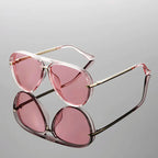 Carmen - Women’s Aviator Sunglasses with Tinted Lenses