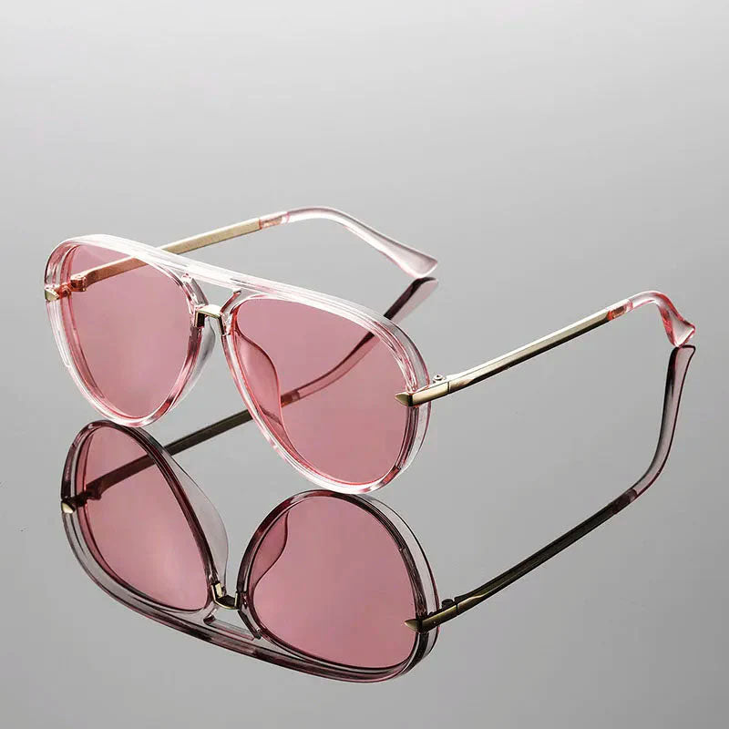 Carmen - Women’s Aviator Sunglasses with Tinted Lenses