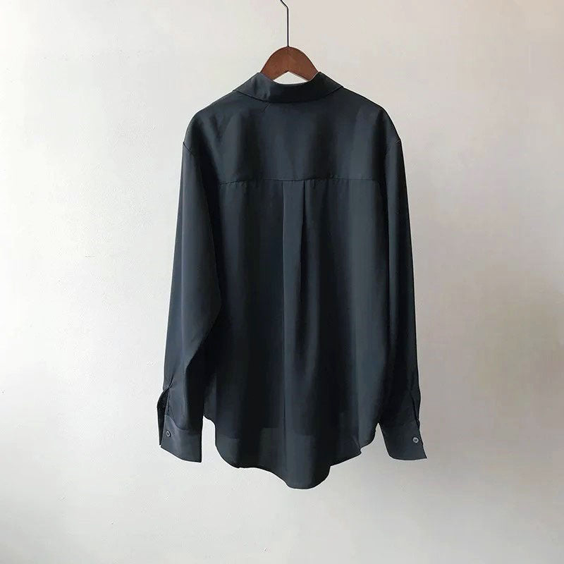 Caroline - Classic Collar Casual Button Blouse