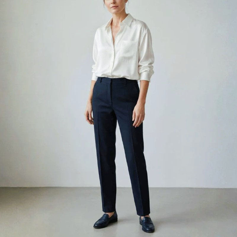 Caroline - Classic Collar Casual Button Blouse