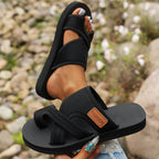 Carolyn - Women’s Open-Toe Mesh Strap Sandals