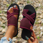 Carolyn - Women’s Open-Toe Mesh Strap Sandals