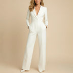 Cheryl - Women’s Tailored Long Sleeve Jumpsuit