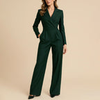 Cheryl - Women’s Tailored Long Sleeve Jumpsuit