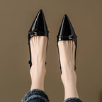 Christine - Women’s Pointed-Toe Slingback Heels