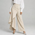 Collins - Women’s High-Waist Asymmetrical Pants