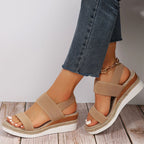 Eloise - Women’s Double Strap Platform Sandals