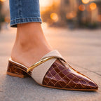 Emma - Women’s Elegant Pointed Toe Slide Heels