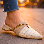 Emma - Women’s Elegant Pointed Toe Slide Heels