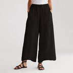 Everly - Women's Relaxed Fit Wide Leg Pocket Pants
