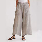 Everly - Women's Relaxed Fit Wide Leg Pocket Pants