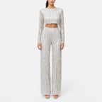 Francesca - Women’s Textured Two-Piece Set