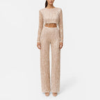 Francesca - Women’s Textured Two-Piece Set