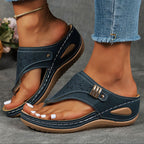 Geraldine - Women's Cutout Strap Slide Sandals
