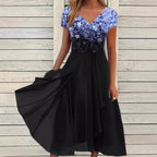 Hannah - Women’s Formal Gradient Maxi Dress