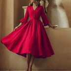 Harper - Women’s Elegant Midi Dress