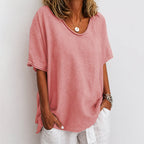 Heather - Women’s Relaxed Loose-Fit Comfort Shirt