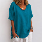 Heather - Women’s Relaxed Loose-Fit Comfort Shirt