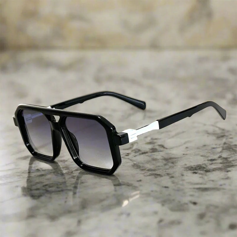 Isadora - Women’s Retro Square Frame Sunglasses