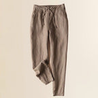 Jules - Women's Soft Drawstring Tapered Pants