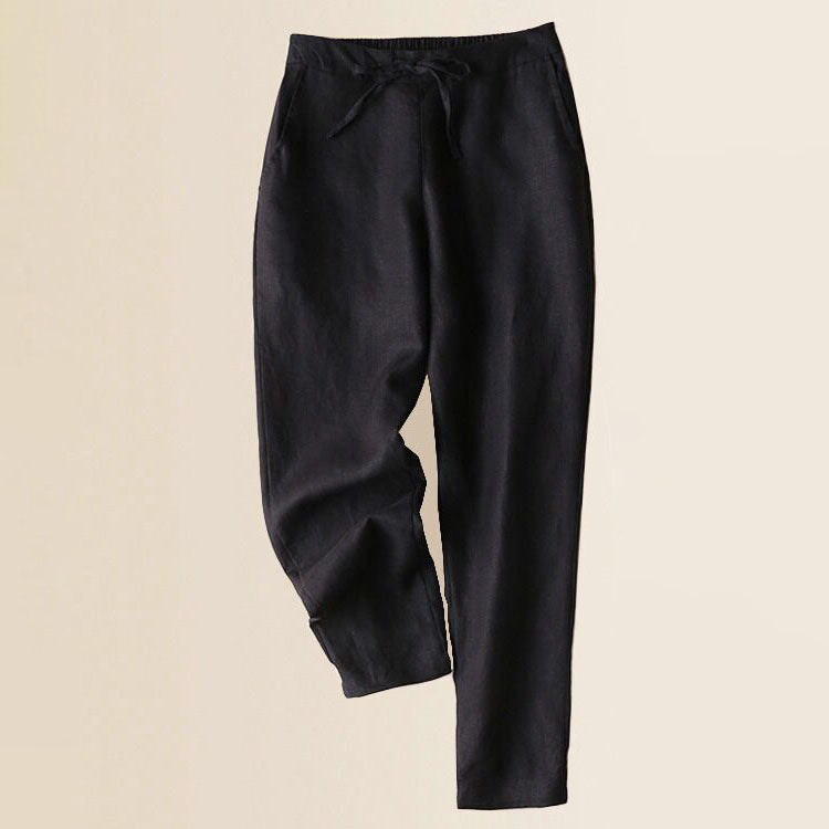 Jules - Women's Soft Drawstring Tapered Pants