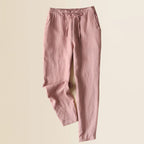 Jules - Women's Soft Drawstring Tapered Pants