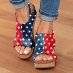 Kathleen - Women’s Platform Wedge Sandals