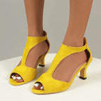 Kaylee - Women’s Elegant Cutout Heeled Sandals