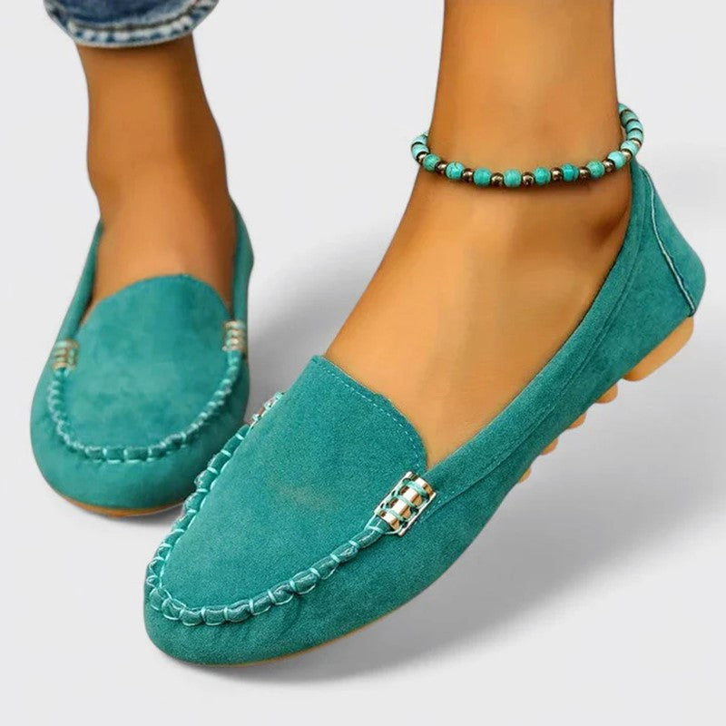 Kinsley - Classic Stitch Detail Loafers