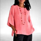 Lara - Lightweight Relaxed Fit Summer Blouse