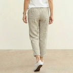 Leah - Women’s Cotton Drawstring Pants with Relaxed Fit