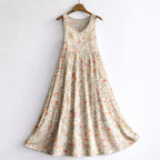 Madison - Casual Sleeveless Long Boho Dress