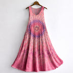 Madison - Casual Sleeveless Long Boho Dress