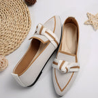 Margaret - Women’s Knit Pointed Toe Loafers