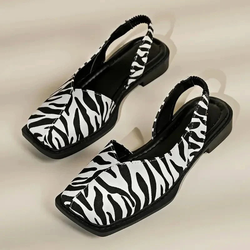Margot - Women’s Elegant Square Toe Flats