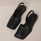 Margot - Women’s Elegant Square Toe Flats