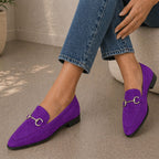 Marianne - Women’s Metal Bit Slip-On Loafers