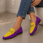 Marianne - Women’s Metal Bit Slip-On Loafers