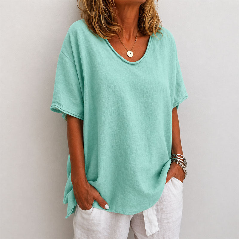 Marlow - Women's Relaxed Fit Short Sleeve Top
